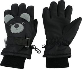 img 3 attached to 🧤 N'Ice Caps Little Kids: Squeaky Sound Cute Animal Face Waterproof Gloves - Perfect for Fun and Safety!