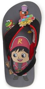 img 3 attached to 👟 Ryans World Boys' Flip Flop Sandals - Stylish and Comfortable Sandal Shoes