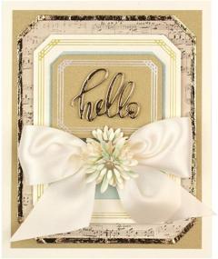 img 2 attached to Glamorous Spellbinders GLP-103 Gilded Nested Rectangle Glimmer Hot Foil Plate: A Divine Addition to Your Craft Collection