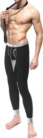 img 2 attached to 🔥 Stay Warm and Stylish with CADMUS Men's Thermal Long Johns Pants