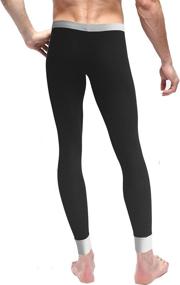 img 3 attached to 🔥 Stay Warm and Stylish with CADMUS Men's Thermal Long Johns Pants