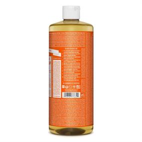 img 3 attached to 🌿 Жидкое мыло Dr. Bronner's Tea Tree Pure-Castile (32 унции, 2 штуки) - органическое, 18 в 1: против прыщей, перхоти, для стирки, для животных и посуды - концентрат, веганский.