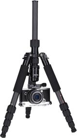 img 2 attached to Rollei Compact Traveler No. 1 Carbon - Ultra-Lightweight Travel Tripod (2.16 lb) - Arca Swiss Compatible - Monopod Function - Carbon - Black