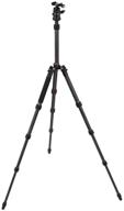 rollei compact traveler no. 1 carbon - ultra-lightweight travel tripod (2.16 lb) - arca swiss compatible - monopod function - carbon - black logo