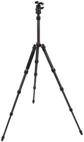 img 4 attached to Rollei Compact Traveler No. 1 Carbon - Ultra-Lightweight Travel Tripod (2.16 lb) - Arca Swiss Compatible - Monopod Function - Carbon - Black