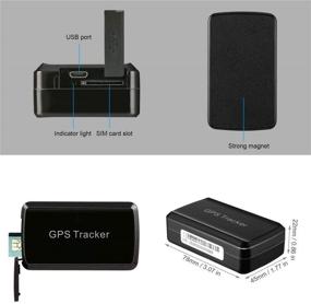 img 3 attached to Powerful Magnetic Vehicle GPS Tracker: Real-time Car 🚗 Tracker with Multi-Functionality, Easy Installation, Free APP & Platform