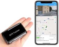 powerful magnetic vehicle gps tracker: real-time car 🚗 tracker with multi-functionality, easy installation, free app & platform logo