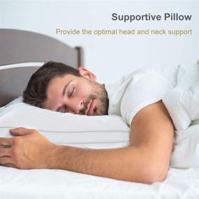img 3 attached to Альтернативные гипоаллергенные подушки BedStory для сна