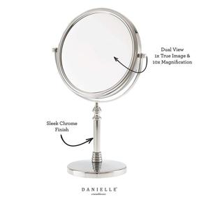 img 3 attached to 10x Magnification Chrome Vanity Mirror by Danielle Creations