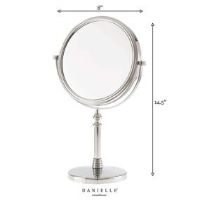 img 1 attached to 10x Magnification Chrome Vanity Mirror by Danielle Creations