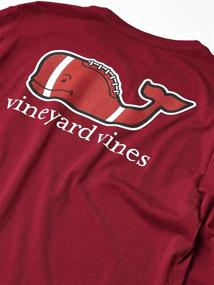 img 2 attached to 👕 Shop the Trendy Vineyard Vines Long Sleeve Football T Shirt for Boys' Clothing and Tops - Tees & Shirts Galore!