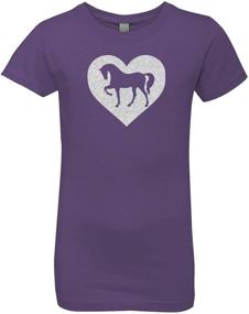 img 1 attached to 🐴 Sparkle Horse Heart Shirt for Girls: Perfect Gift for Equestrian Pony Lovers & Cowgirl Charm - Western Themed Delight