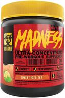 🥤 mutant madness: elevating pre-workout experiences with extreme intensity – 225g sweet iced tea formula logo