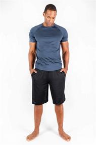 img 1 attached to DEVOPS 10 Inch Loose Fit Workout Training Men's Clothing
