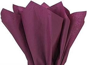 img 3 attached to 🎁 Burgundy Tissue Paper 20x30 - 48 Sheets Pack | Premium Quality | Gift Wrap, Crafts, Decorations | A1 Bakery Supplies | Made in USA