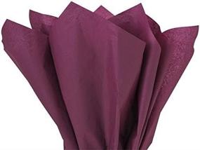 img 1 attached to 🎁 Burgundy Tissue Paper 20x30 - 48 Sheets Pack | Premium Quality | Gift Wrap, Crafts, Decorations | A1 Bakery Supplies | Made in USA