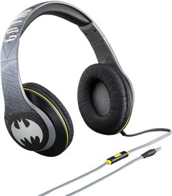 img 3 attached to 🦇 iHome eKids Batman On-Ear Headphones with Built-in Microphone (Ri-M40BM.FXv7)