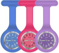 👩 медицинские часы фиолетового цвета - второе для медсестры логотип