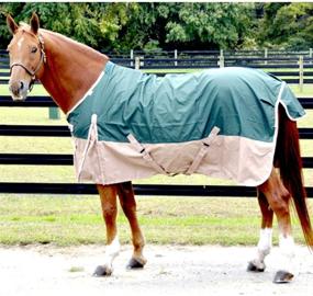 img 1 attached to 🌧️ Intrepid International Free Runner Turnout Rain Sheet: Waterproof Horse Blanket for Ultimate Freedom