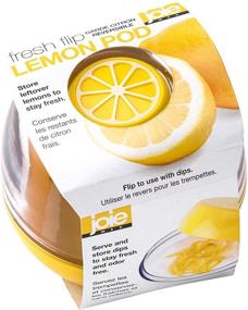 img 4 attached to 🍋 Keep Your Lemon Fresh with the Joie Fresh Flip Lemon Saver Pod, Yellow