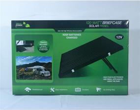 img 2 attached to 🌞 Черный портативный портфельный солнечный панель - Nature Power 55702, 120W