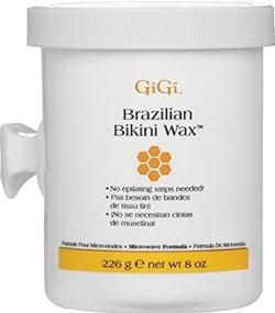 img 2 attached to Gigi Microwave Brazilian Bikini Wax Formula - 8 oz (Pack of 2)