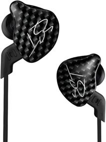 img 4 attached to KZ ZST Earbuds Dynamic Hybrid Dual Driver in Ear Earphones - Black (No Mic)