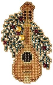 img 1 attached to Mill Hill Mandolin Beaded Kit