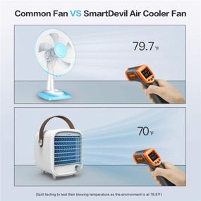 img 2 attached to SmartDevil Portable Conditioner Desktop Personal Heating, Cooling & Air Quality