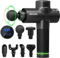 🏋️ recovri muscle massage gun - ultimate relief for athletes: relieve spasms, soreness & pain, prevent injuries & boost recovery. enjoy 30 variable speeds & 6 interchangeable heads! logo