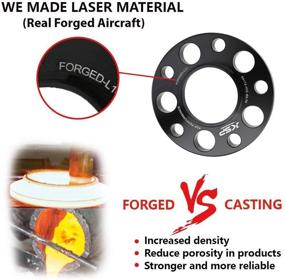 img 1 attached to 🔧 Проставки колес KSP 5X112 мм: высококачественные кованые тюнинговые проставки для Audi Quattro, 2019+ (G-комплектация), 2 шт.