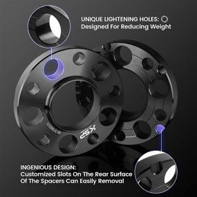 img 2 attached to 🔧 Проставки колес KSP 5X112 мм: высококачественные кованые тюнинговые проставки для Audi Quattro, 2019+ (G-комплектация), 2 шт.