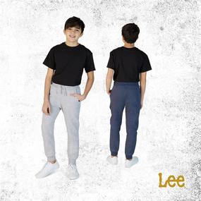 img 3 attached to Леггинсы из флиса Lee Цвет Угля Темный