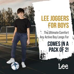 img 2 attached to Леггинсы из флиса Lee Цвет Угля Темный