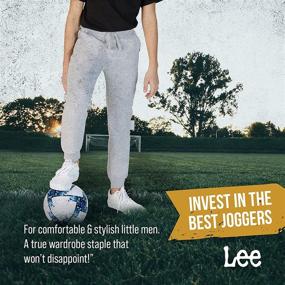 img 1 attached to Леггинсы из флиса Lee Цвет Угля Темный