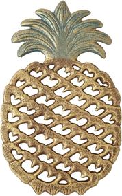 img 4 attached to 🍍 Decorative Pineapple Trivet made of Cast Iron