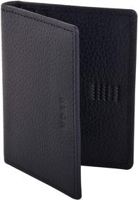 img 3 attached to Men's Leather Bifold Cardcase Wallet - Enhancing Wallets, Card Cases & Money Organizers