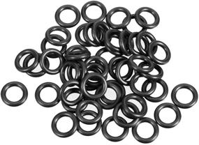 img 3 attached to High-Quality Uxcell Rings: Nitrile Rubber for Hydraulics, Pneumatics & Plumbing Systems