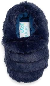 img 1 attached to 🏠 Comfortable and Cozy: Simple Joys Carters Fuzzy Slipper Boys' Shoes - The Perfect Slippers!