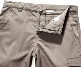img 1 attached to Outdoor Convertible Camping Trousers Khaki XS