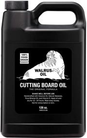 img 1 attached to WALRUS OIL - 1 Gallon Jug of Premium Cutting Board & Butcher Block Oil