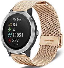 img 4 attached to Совместимый Vivoactive Stainless Forerunner Smartwatch GPS, находчики и аксессуары