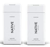 native body wash charcoal 2 pack логотип