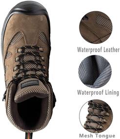 img 2 attached to 👟 TOSAFZXY Waterproof Lightweight Trekking Shoes - Enhanced Non-Slip & Occupational Health & Safety Features