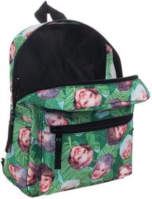 img 1 attached to 🎒 Stylish Golden Girls Sitcom Print Backpack: Carry Nostalgia in Style!