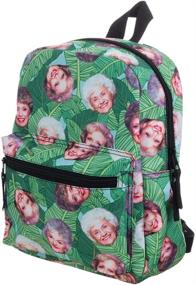 img 4 attached to 🎒 Stylish Golden Girls Sitcom Print Backpack: Carry Nostalgia in Style!