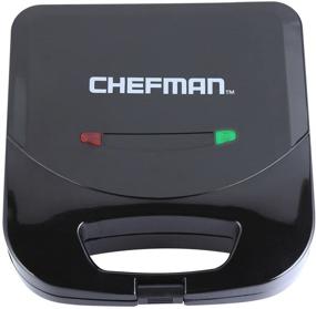 img 4 attached to 🥪 Chefman Electric Sandwich Maker: Non-Stick Griddle for Perfect Grilled Cheese - Dual Sandwich Capacity, Easy Clean, Cool Touch Handles