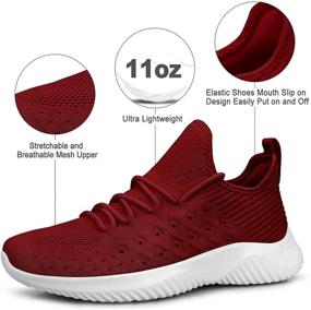 img 3 attached to Feethit Shoelace Resistant Walking Shoes Lightweight Women's Shoes in Athletic