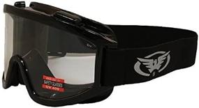 img 4 attached to High-Performance Global Vision Windshield Motorcycle Goggles: Ultimate Vision and Protection on the Road