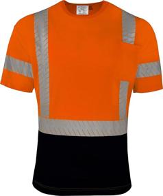 img 4 attached to Ironwear Two Toned Reflective T Shirt 2X Large